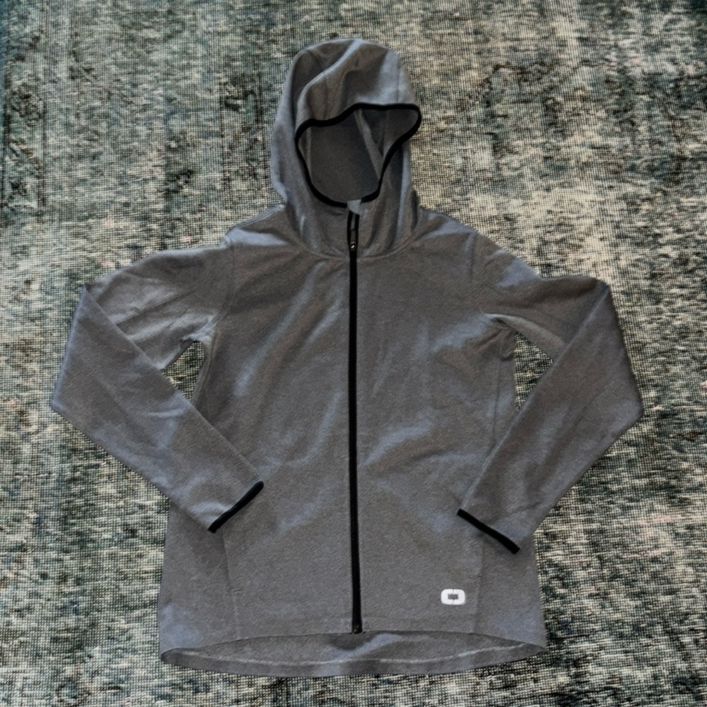 OGIO Heather Grey Zip Up Hoodie ✨Brand New✨